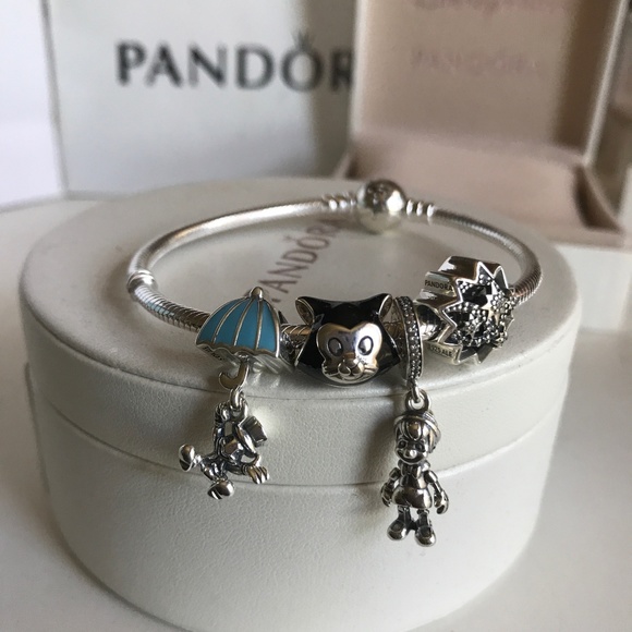 Pandora Disney Pinocchio Bracelet Set New! - Picture 4 of 8